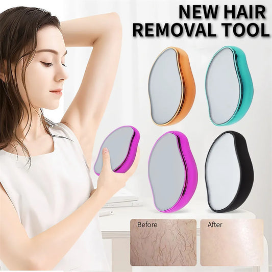 CalmPeach Painless Epilator Crystal Hair Remover Eraser Professional Physical Safe Hair